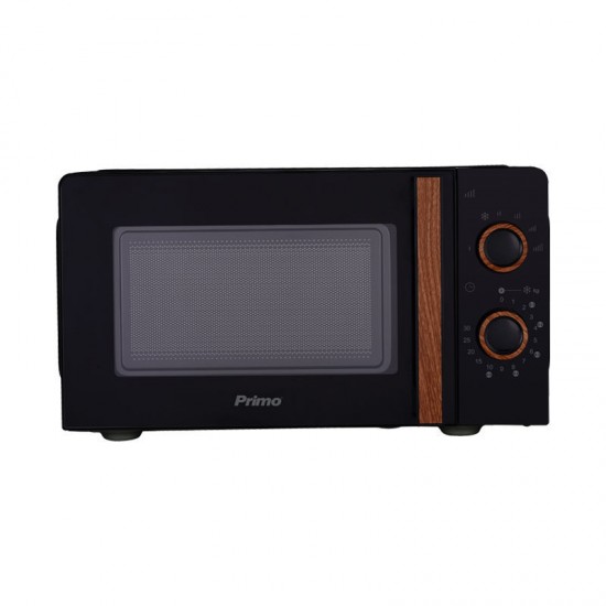 Φούρνος μικροκυμάτων PRMW-40463 Primo 20L 700W Μαύρος/wooden