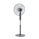 Ανεμιστήρας Ορθοστάτης PRSF-80656 Primo 18'' 45εκ. Με Τηλεχειριστήριο 7Φτερά Γκρι