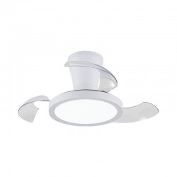 Ανεμιστήρας Οροφής PRCF-80683 Primo DC 26'' 65εκ. Με Τηλεχειριστήριο 1 Φως LED 3Φτερά Λευκός