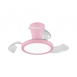 Ανεμιστήρας Οροφής PRCF-80684 Primo Kids Series DC 26'' 65εκ. Με Τηλεχειριστήριο 1 Φως LED 3Φτερά Ροζ