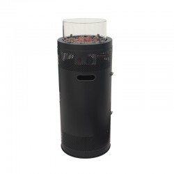 Σόμπα Υγραερίου Εξωτερικού Χώρου PRPH-81119 Primo Μαύρη 39x100cm