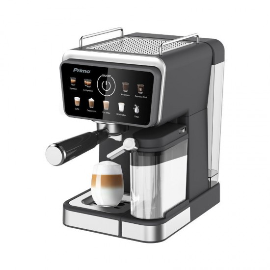 Μηχανή Espresso+Milk frother PREM-40532 Primo Hot & Cold 3σε1 20Bar Digital Μαύρη-Inox