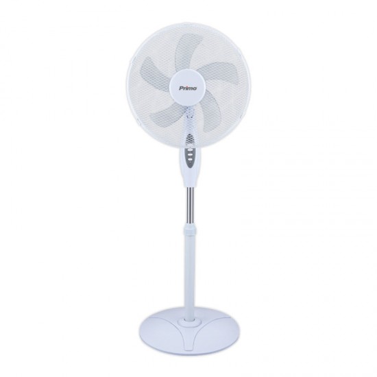 Ανεμιστήρας Ορθοστάτης PRSF-80716 Primo 40εκ. Λευκός/Γκρι