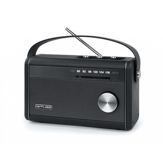 Ραδιόφωνο M-098BT MUSE Μπαταρίας-Ρεύματος με Bluetooth Μαύρο