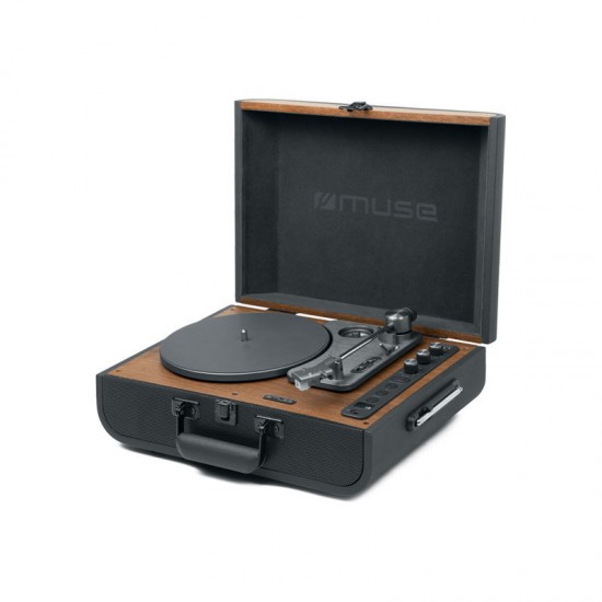 Πικάπ-Ραδιόφωνο MT-208AΤ MUSE με USB & Bluetooth