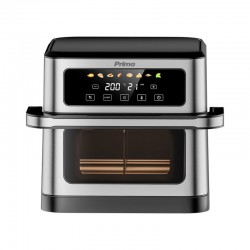 Φριτέζα Αέρος PRAF-40565 Primo Digital 10L 1800W Inox/Μαύρη