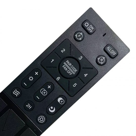 Ανεμιστήρας Οροφής PRCF-80609 Primo 20'' 50εκ. Με Τηλεχειριστήριο 1Φως LED 7 Φτερά Λευκός