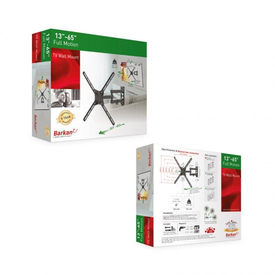Βάση Τηλεόρασης Τοίχου E3433 Barkan 13