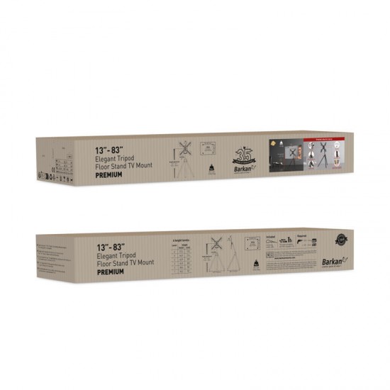 Βάση Τηλεόρασης Δαπέδου DTP410 Barkan 13