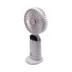 Ανεμιστήρας Mini PRMF-80695 Primo 3.5'' 9cm Λευκός Επαναφορτιζόμενος