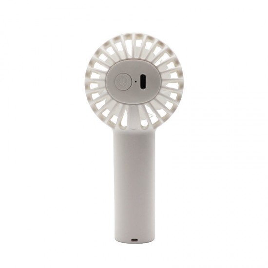 Ανεμιστήρας Mini Χειρός PRMF-80689 Primo 2.5'' 6cm Λευκός Επαναφορτιζόμενος