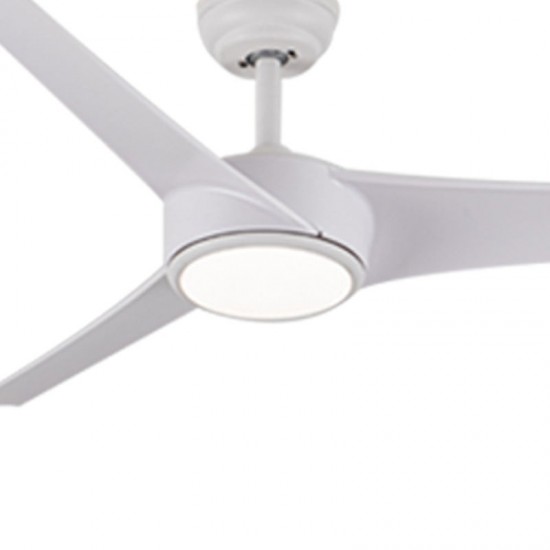 Ανεμιστήρας Οροφής PRCF-80674 Primo DC 52'' 132εκ. Με Τηλεχειριστήριο 1Φως LED 3Φτερά Λευκός