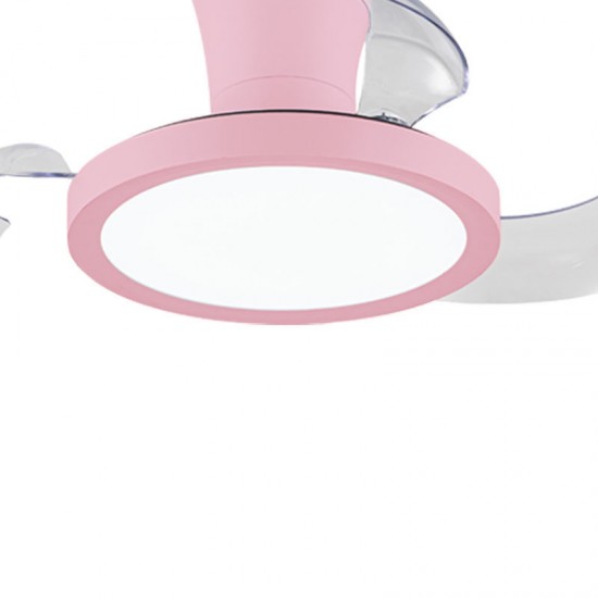 Ανεμιστήρας Οροφής PRCF-80684 Primo Kids Series DC 26'' 65εκ. Με Τηλεχειριστήριο 1 Φως LED 3Φτερά Ροζ