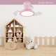 Ανεμιστήρας Οροφής PRCF-80684 Primo Kids Series DC 26'' 65εκ. Με Τηλεχειριστήριο 1 Φως LED 3Φτερά Ροζ