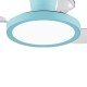 Ανεμιστήρας Οροφής PRCF-80685 Primo Kids Series DC 26'' 65εκ. Με Τηλεχειριστήριο 1 Φως LED 3Φτερά Μπλέ