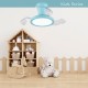 Ανεμιστήρας Οροφής PRCF-80685 Primo Kids Series DC 26'' 65εκ. Με Τηλεχειριστήριο 1 Φως LED 3Φτερά Μπλέ