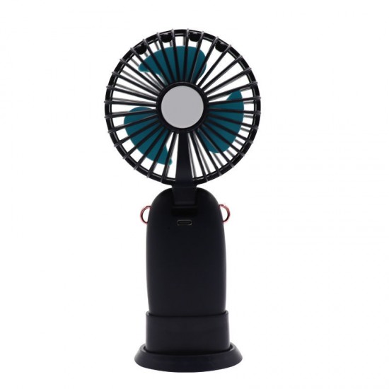 Ανεμιστήρας Mini PRMF-80697 Primo 3.5'' 9cm Μαύρος Επαναφορτιζόμενος