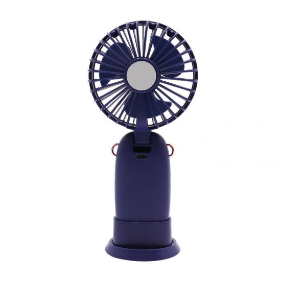 Ανεμιστήρας Mini PRMF-80696 Primo 3.5'' 9cm Μπλέ Επαναφορτιζόμενος