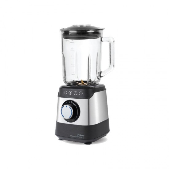 Μπλέντερ PRBL-40502 Primo 1500W 1.8L Titanium Pro 1500  Μαύρο/Inox