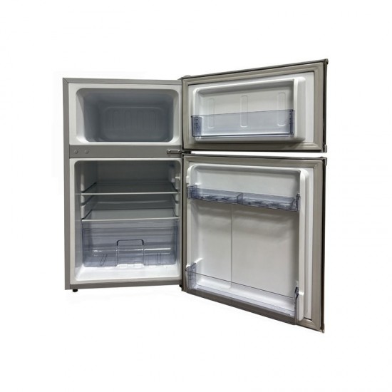 Ψυγείο PRDD-50087 Primo 90L 4*Freezer Δίπορτο Inox/Γκρι