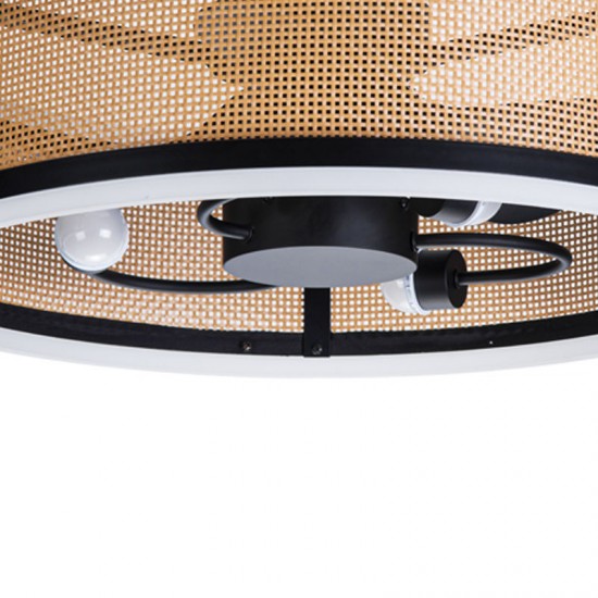 Ανεμιστήρας Οροφής PRCF-80657 PRIMO 24'' 60εκ. DC Με Τηλεχειριστήριο 3 Φώτα LED