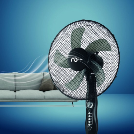 Ανεμιστήρας Ορθοστάτης NSF-80718 Neotec 40εκ. Μαύρο