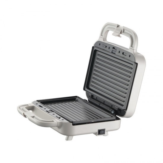 Τοστιέρα PRSM-40559 Primo 2Θέσεων Διακ On/Off Aποσπώμενες πλάκες Ιβουάρ