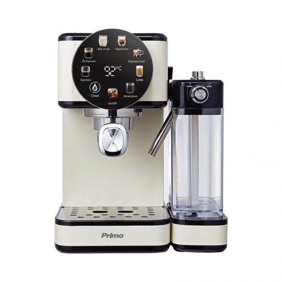 Μηχανή Espresso+Milk frother PREM-40577 Primo 3σε1 Hot&Cold 20Bar Digital Ιβουάρ