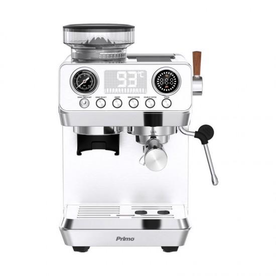 Μηχανή Espresso με μύλο καφέ PREM-40573 Primo Hot&Cold 20bar Digital Inox