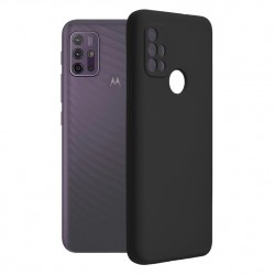 Techsuit - Soft Edge Silicone - Motorola Moto G10 / Moto G20 / Moto G30 - Black