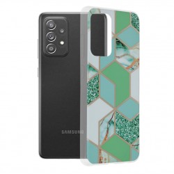 Techsuit - Marble Series - Samsung Galaxy A52 4G / A52 5G / A52s 5G - Green Hex