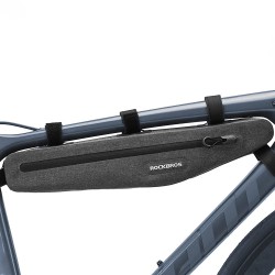 RockBros - Bike Storage Bag (AS-052) - for Under Front Frame, Waterproof, with Quick Mount System, 1.5l - Black