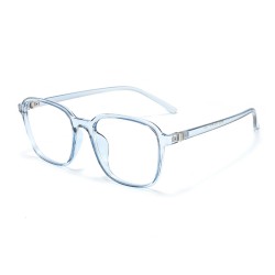 Techsuit - Anti-Blue Light Glasses Reflex TR90 (F8534-C7) - Square - Blue