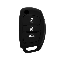 Techsuit - Car Key Case (3003.01) - Hyundai Centennial, Grandeur - Black