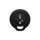 Techsuit - Car Key Case (1001.11) - Smart Forfour W454/Mitsubishi Colt, Carisma - Black
