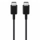 Samsung - Data Cable (EP-DN980BBE) - Type-C to Type-C, 25W, 3A, 1m - Black (Bulk Packing)