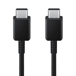 Samsung - Data Cable (EP-DX310JBE) - Type-C to Type-C Fast Charging 3A, 1.8m - Black (Bulk Packing)