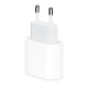 Apple - Original Wall Charger A2347 (MHJE3ZM/A) - Type-C, Fast Charging, 20W - White (Blister Packing)