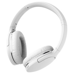 Baseus - Wireless Headphones Encok D02 Pro (NGTD010302) - Over Ear Design, Noise Reduction, Bluetooth V5.3 - White