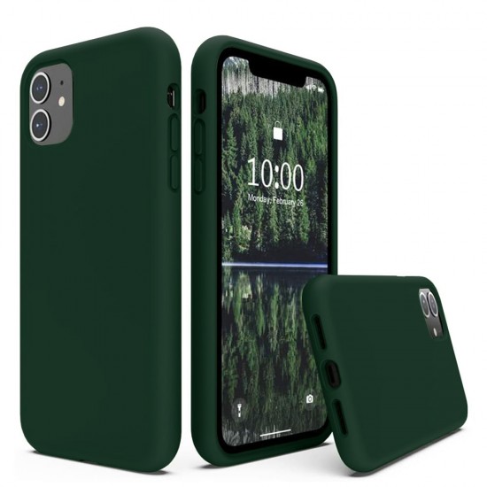 Techsuit - Soft Edge Silicone - Oppo Reno11 - Dark Green