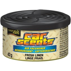 California Scents - Automotive Air Freshener - Scented Gel for Vehicle Interior - Fresh Linen