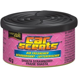 California Scents - Automotive Air Freshener - Scented Gel for Vehicle Interior - Shasta Strawberry