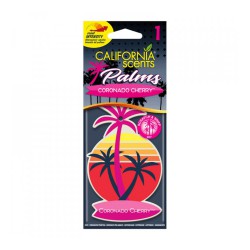 California Scents - Car Air Freshener Palms - Strong Aroma for Vehicle Interior - Coronado Cherry