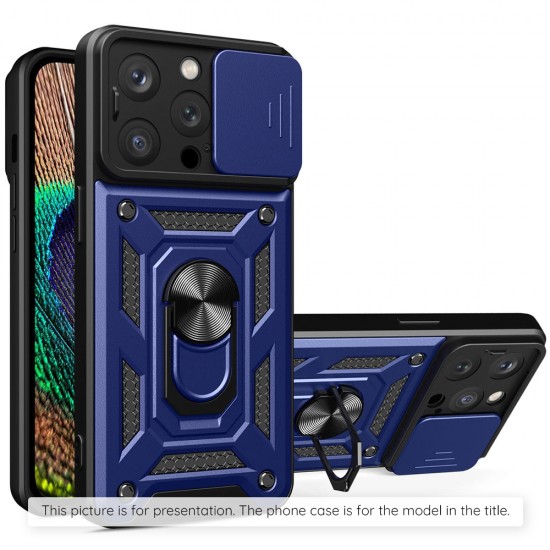 Techsuit - CamShield Series - Samsung Galaxy Z Flip6 - Blue