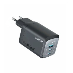 Anker - Wall Charger 737 Prime (A2343311) - 2 x Type-C, USB, GaN, 100W - Black