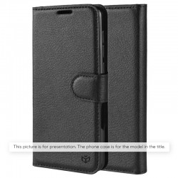 Techsuit - Leather Folio - Huawei Pura 70 Ultra - Black