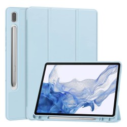 Techsuit - Flex Trifold (with Pencil Holder) - Honor Pad X9 / X8 Pro - Sky Blue