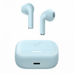 Anker - Wireless Earbuds SoundCore K20i (A3994G31) - Bluetooth 5.3, Dual-Mic, Noise Cancellation, IPX5 - Blue