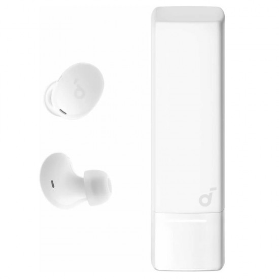 Anker - Wireless Earbuds SoundCore A30i (A3958G21) - Bluetooth 5.4, Noise Cancelling, IP54, with Microphone - White