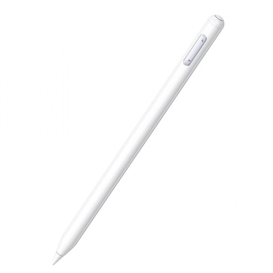 Baseus - Stylus Pen Smooth Writing 2 (P80015805211-00) - Active, Wireless Charging, Detachable Tip, 130mAh, for iPad - White